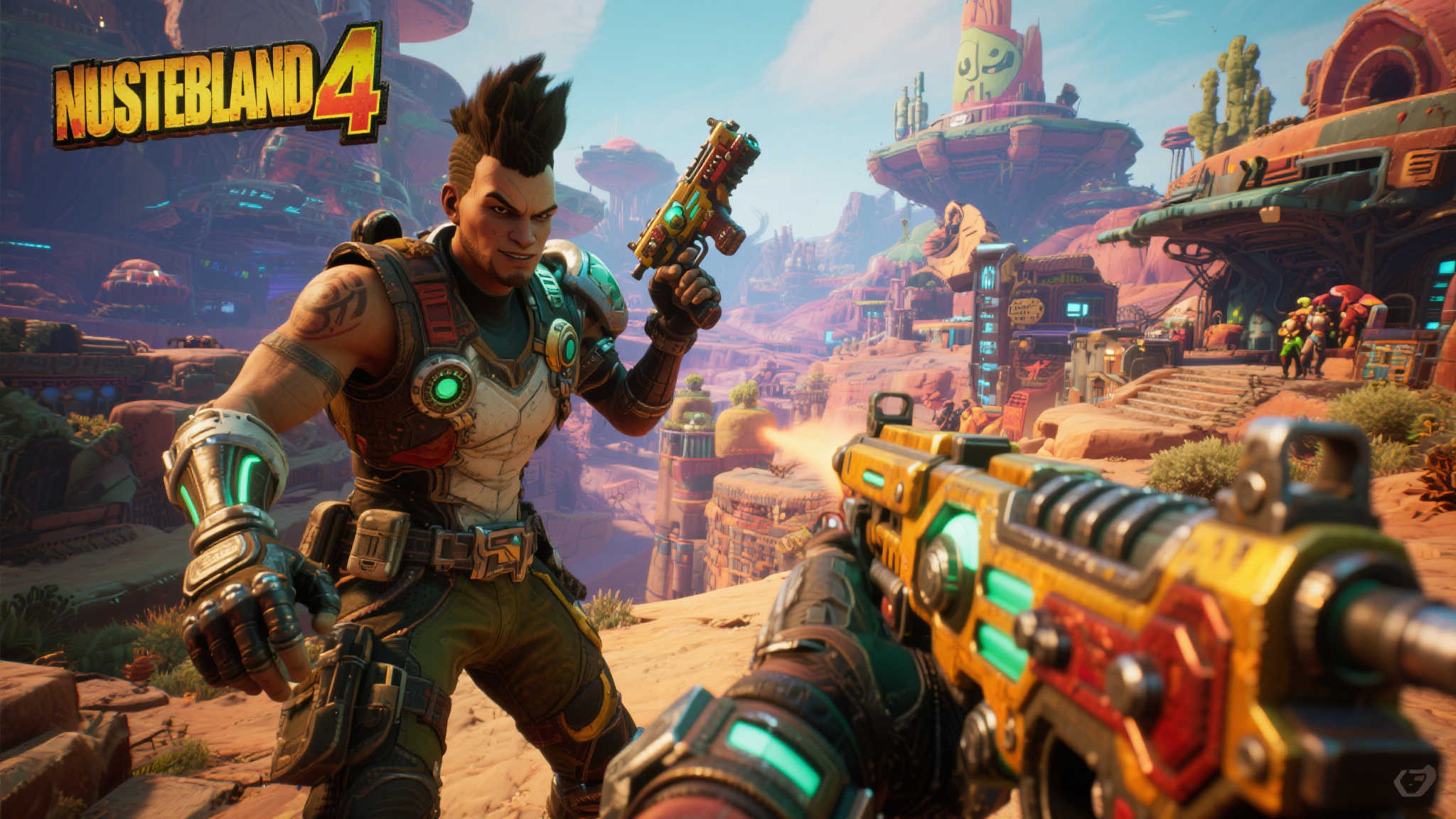 〈无主之地4〉震撼新区域曝光,海量武器亮相! 〈无主之地4〉震撼新区域曝光,海量武器亮相!