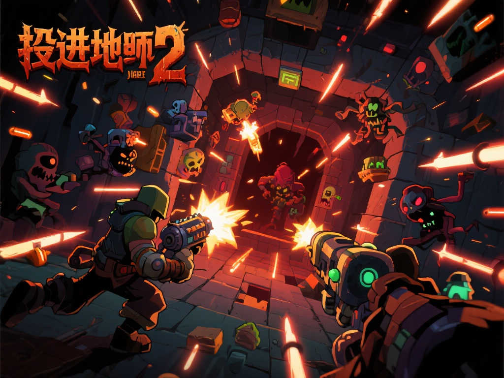 弹幕狂潮再袭地牢!备受好评《挺进地牢2》续作开发进行中 弹幕狂潮再袭地牢!备受好评《挺进地牢2》续作开发进行中
