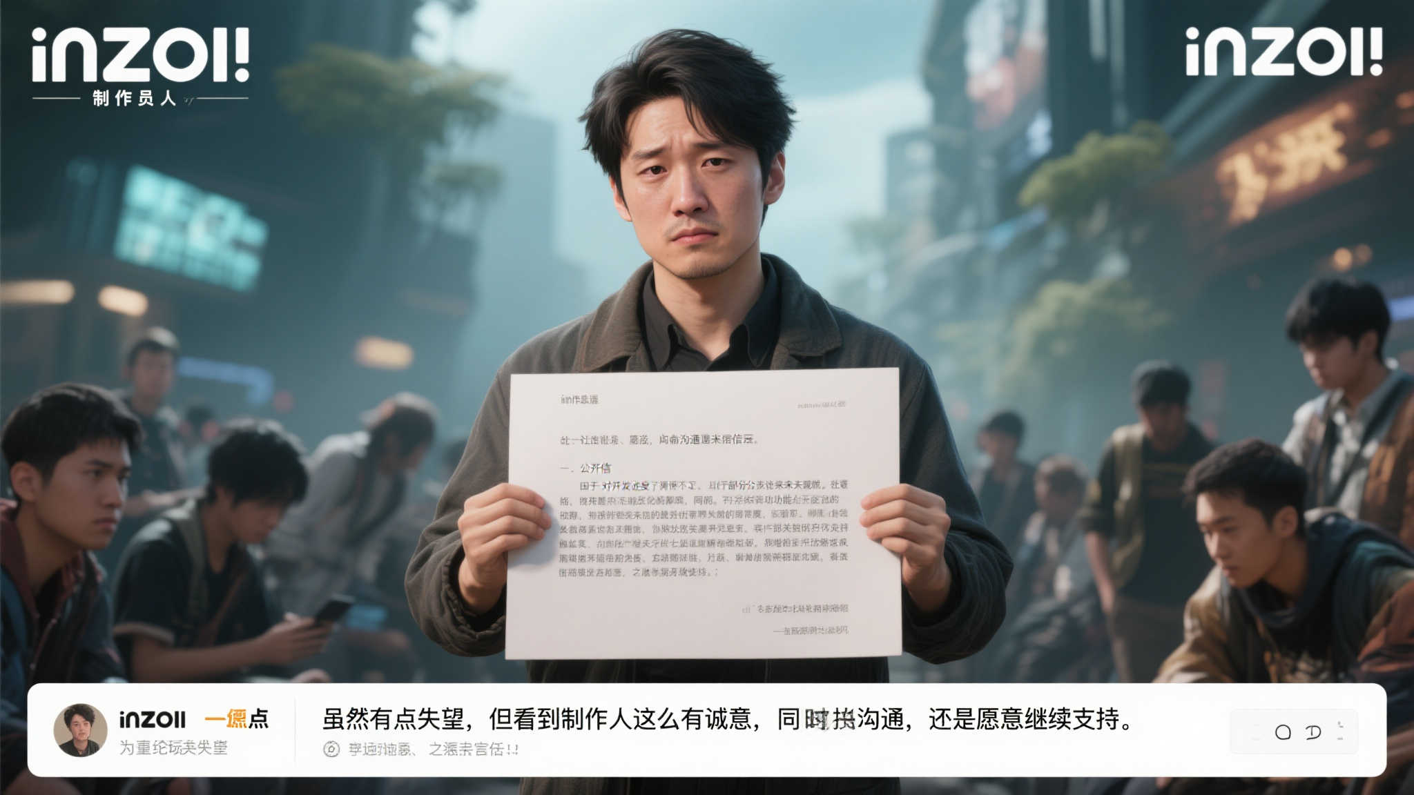 制作人道歉：真诚沟通赢得信任
面对玩家