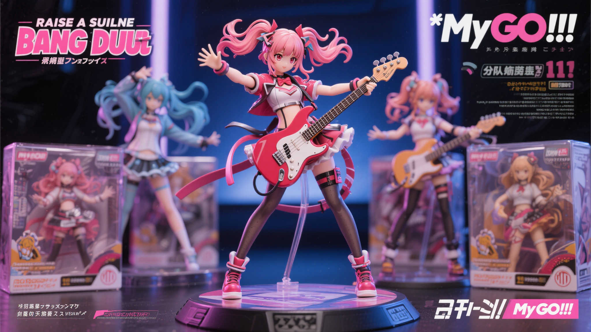 长崎爽世模型亮相!〈BanG Dream! MyGO!!!!!〉11月震撼登场 长崎爽世模型亮相!〈BanG Dream! MyGO!!!!!〉11月震撼登场